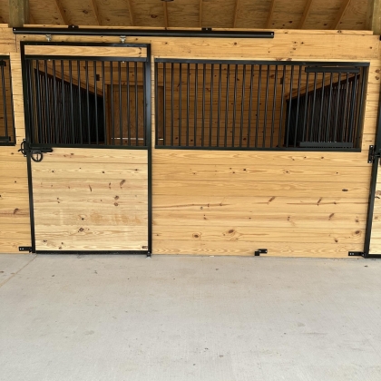 Shedrow Horse Barn 24X108 - Salado Tx